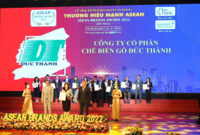Gỗ Đức Thành tự hào nhận giải thưởng top 10  thương hiệu mạnh ASEAN 2022  -  ASEAN BRANDS AWARD 2022