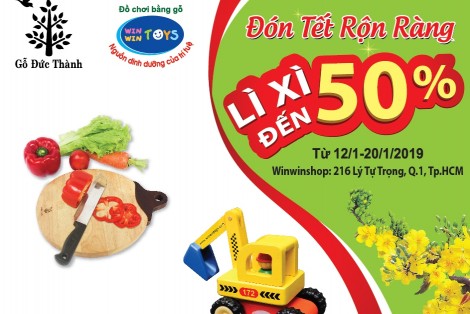 Giảm tưng bừng - mừng tết lớn