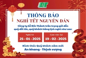 Thông báo nghỉ tết năm 2025