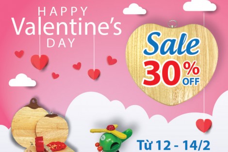 VALENTINE NGỌT NGÀO VỚI SALE OFF 30%