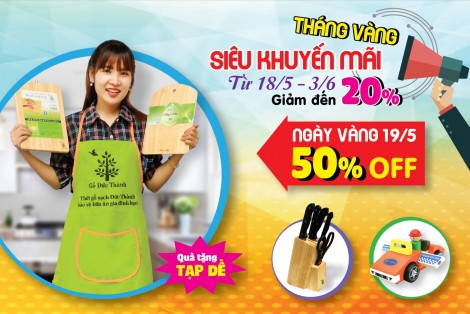 Tháng vàng siêu khuyến mãi