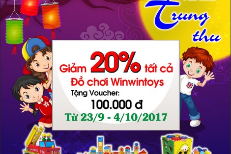 WINWINTOYS cùng bé vui đón trung thu