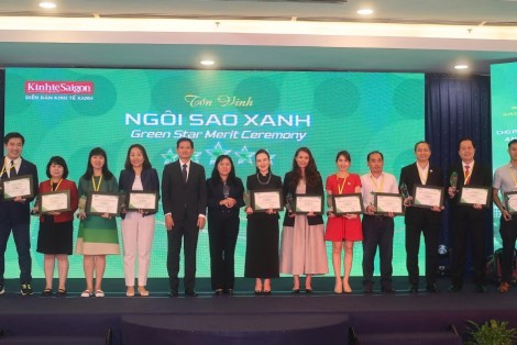 Vinh danh 22 ‘Ngôi sao xanh’ lan tỏa cảm hứng phát triển bền vững