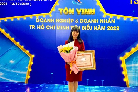 Gỗ Đức Thành được vinh danh top “100 doanh nghiệp tiêu biểu Thành Phố Hồ Chí Minh 2022”