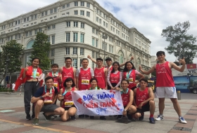Gỗ Đức Thành tham gia giải Marathon Quốc Tế TP.Hồ Chí Minh Techcombank 2017