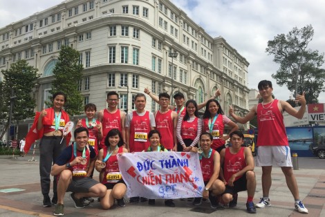 Gỗ Đức Thành tham gia giải Marathon Quốc Tế TP.Hồ Chí Minh Techcombank 2017