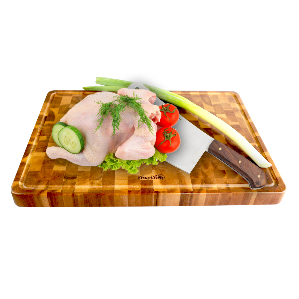 Thớt gỗ tràm sớ lật cao cấp, nhỏ | Chopchop - 15054
