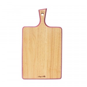 Thớt chữ nhật tay cầm sắc màu - 04601