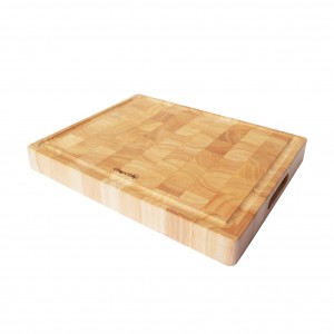Thớt sớ lật chữ nhật, gỗ cao su - 06051