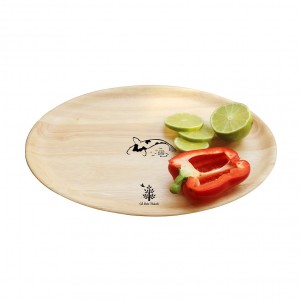 26131 - Đĩa gỗ oval nhỏ