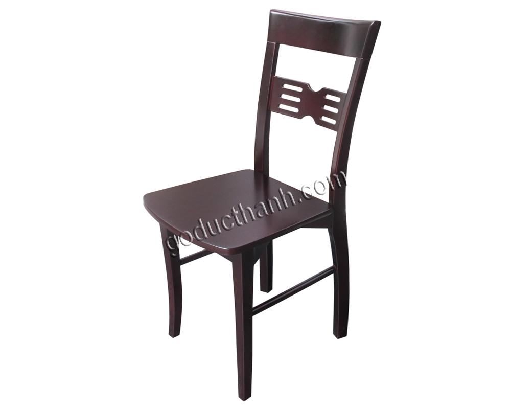 Ghế tựa lưng cao mặt gỗ, Nâu