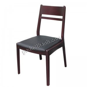 Ghế dựa bọc nệm, Nâu