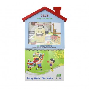 Lịch treo tường năm 2018