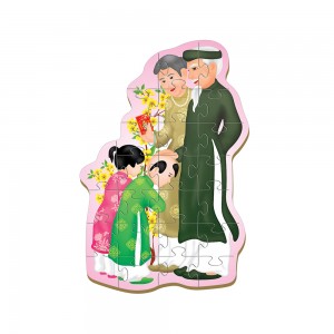 65462 - XẾP HÌNH BÉ NHẬN LÌ XÌ