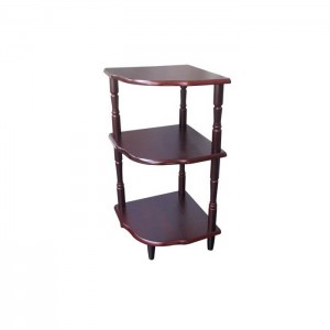 KỆ GÓC 3 TẦNG, NÂU