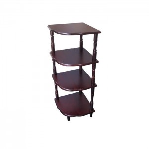 KỆ GÓC 4 TẦNG, NÂU