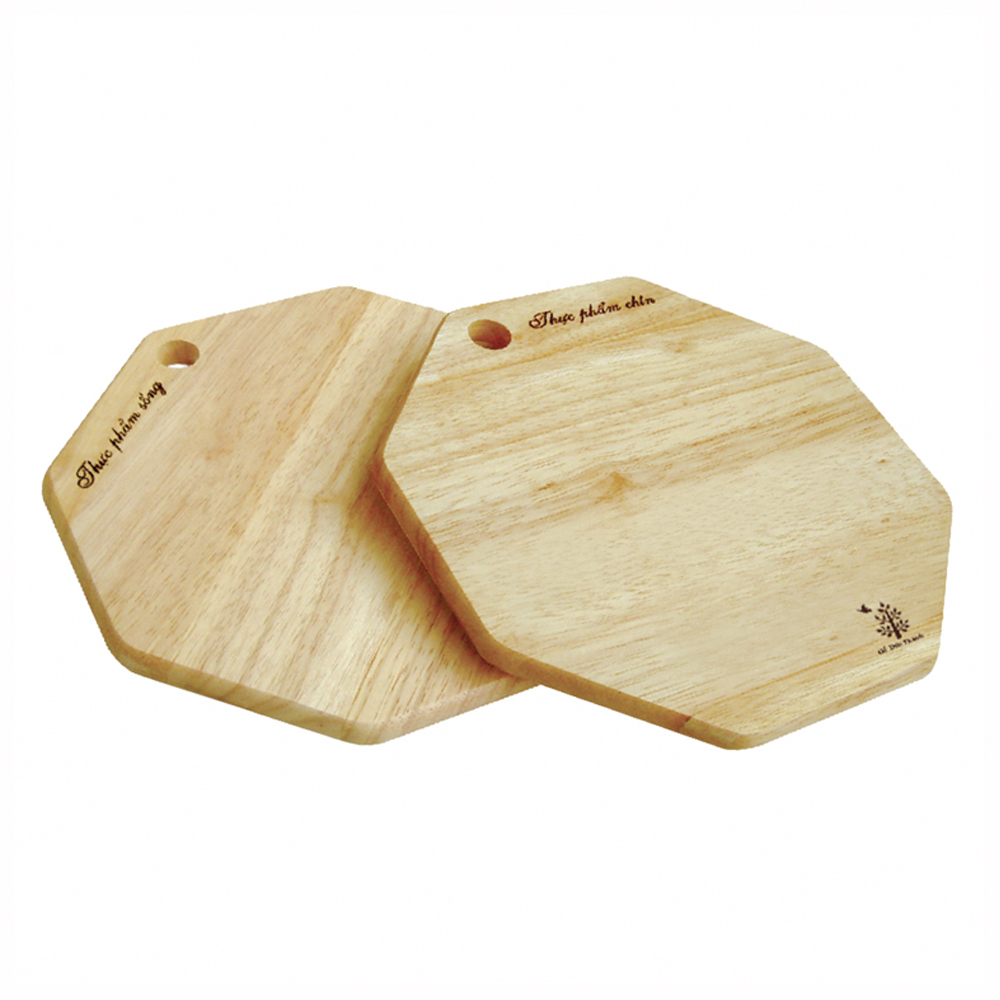 00321 - Thớt bát giác bộ 2
