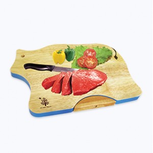 THỚT HÌNH BÒ CÓ ĐẾ