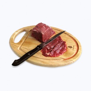 Thớt ovan có rãnh 280